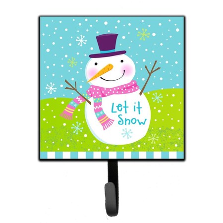 Carolines Treasures Christmas Snowman Let it Snow Leash or Key Holder VHA3017SH4